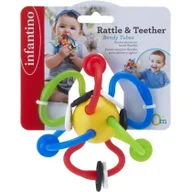 Gryzaki dla dzieci - Infantino 1504885 Gryzak giętki Orbity B-Kids - miniaturka - grafika 1