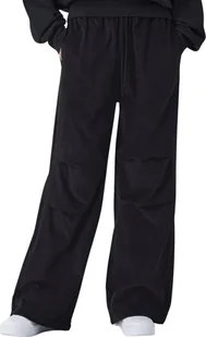 Champion Spodnie damskie Champion Parachute czarne 117432 KK001 M - Spodnie sportowe damskie - miniaturka - grafika 1