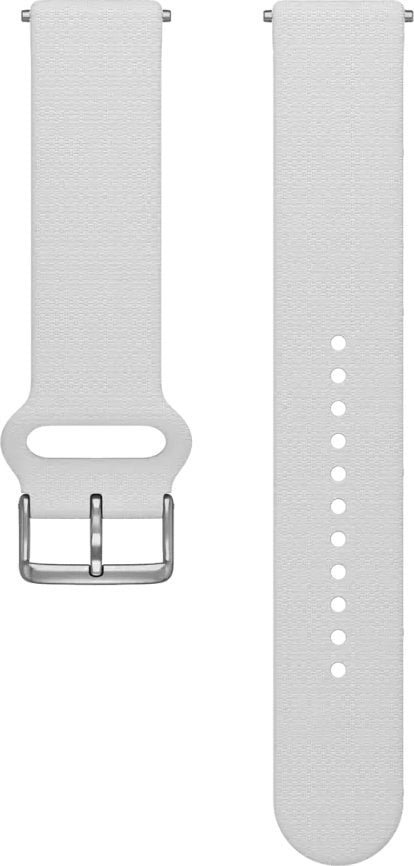 Polar Polar watch strap 20mm S-L T, white silicone