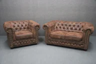 Komplety wypoczynkowe - Wypoczynek Chesterfield Gobi Oxford B 4741 - miniaturka - grafika 1