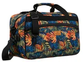 Torby podróżne - Torba podróżna damska z portem USB bagaż podręczny lotniczy dla Ryanair 40x20x25 na ramię Rovicky - miniaturka - grafika 1