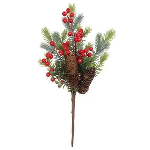 Sztuczna roślina gałązka OSTROKRZEW 41 cm - Sztuczne kwiaty - miniaturka - grafika 1