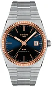Zegarki męskie - Zegarek Tissot T931.407.41.041.00 PRX POWERMATIC 80 18K GOLD BEZEL - miniaturka - grafika 1