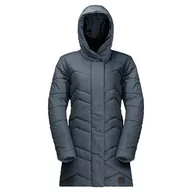 Kurtki damskie - Jack Wolfskin Damska kurtka Kyoto, Slate Blue, S - miniaturka - grafika 1