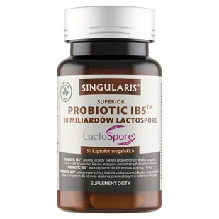 SINGULARIS Singularis Probiotic IBS 10 mld x 30 kaps |  OD 149 PLN! - Układ pokarmowy - miniaturka - grafika 1