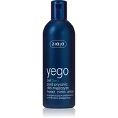 Żele pod prysznic dla mężczyzn - Ziaja YEGO żele pod prysznic 3w1 - 300ml - miniaturka - grafika 1