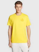 Koszulki męskie - New Balance T-Shirt MT23502 Żółty Relaxed Fit - miniaturka - grafika 1