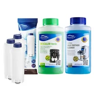 Akcesoria i części do ekspresów do kawy - Zestaw Delonghi - AL-S002 3szt, Uniwersalny Odkamieniacz 250ml, Latteo 250ml - miniaturka - grafika 1