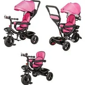 Rowerki trójkołowe - Rowerek trójkołowy 3w1 obracany Stars - miniaturka - grafika 1