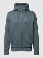 Bluzy męskie - Bluza rozpinana z wyhaftowanym logo model ‘Premium core’ - miniaturka - grafika 1