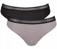 Majtki damskie - Wielopak MAJTKI bawełniane FIGI PRĄŻKOWANE 2x Sloggi GO Ribbed R Tai C2P M - miniaturka - grafika 1