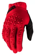 Rękawiczki rowerowe - 100%, Rękawiczki kolarskie, Geomatic Glove red, czerwony, rozmiar XL - miniaturka - grafika 1