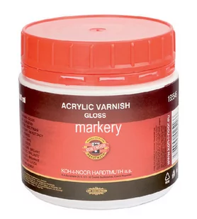 Verniks Akrylowy Połysk 500ml - Kredki, ołówki, pastele i pisaki - miniaturka - grafika 1