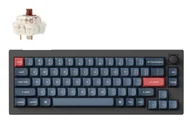 Klawiatury - Keychron V2M-D3 klawiatura Uniwersalne USB + RF Wireless + Bluetooth QWERTY Angielski Czarny, Carbon - miniaturka - grafika 1