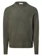 Swetry męskie - Calvin Klein - Sweter męski, zielony - miniaturka - grafika 1