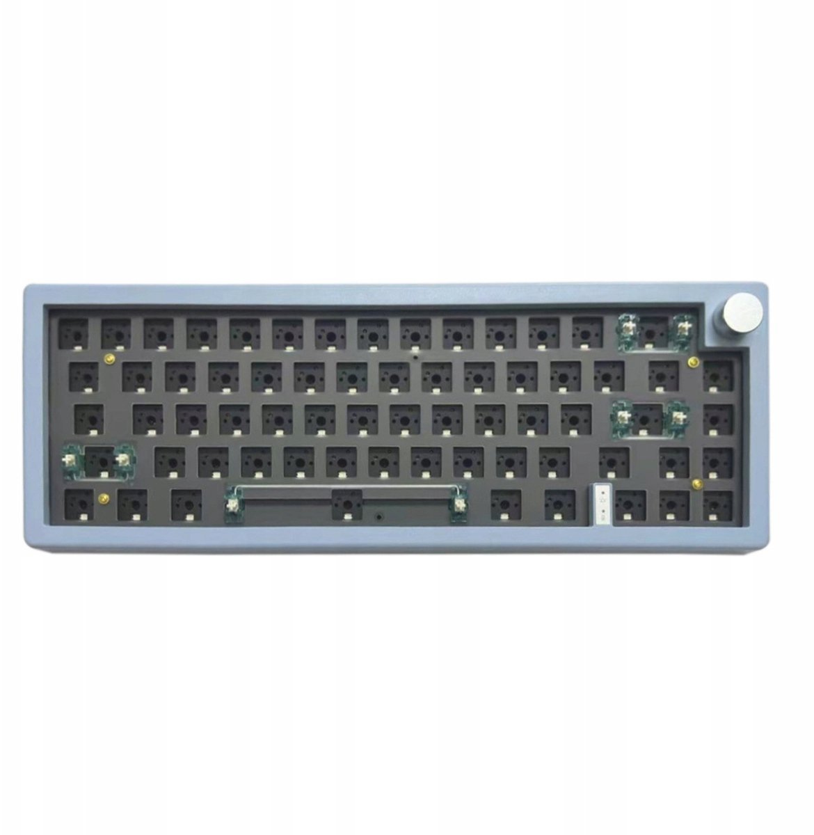 Zuoya Klawiatura Mechaniczna Blue GMK67 65% DIY Kit Hotswap RGB Wireless 2.4 Ghz
