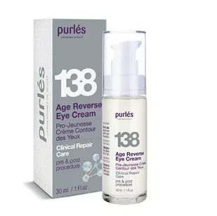 Purles 138 Age Reverse Eye Cream Odmładzający Krem Na Okolice Oczu 30 ml - Kosmetyki pod oczy - miniaturka - grafika 1