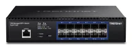 Switche - Trendnet TL2-F7120 łącza sieciowe Zarządzany TL2-F7120 - miniaturka - grafika 1