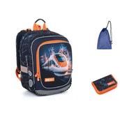 Plecaki szkolne i tornistry - Topgal Komplet szkolny ENDY 24012 SET MEDIUM - miniaturka - grafika 1