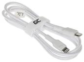 Kable USB - Green Cell USB-C - Lightning MFi 1.0m szybkim ładowaniem Power Delivery - miniaturka - grafika 1