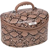 Kosmetyczki, organizery i kuferki - INTER-VION Kuferek owalny XL - miniaturka - grafika 1