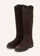 Kozaki damskie - Marc O'polo Kozaki Perla braun - miniaturka - grafika 1