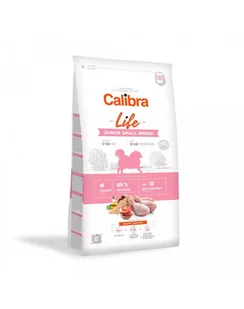 CALIBRA Dog Life Junior Small Breed Chicken 6 kg dla szczeniąt ras małych - - Sucha karma dla psów - miniaturka - grafika 1