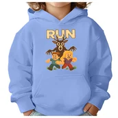 Bluzy dla dziewczynek - BLUZA DZIECIĘCA Z KAPTUREM 99 NOCY W LESIE ROBLOX 122-128 PREZENT - miniaturka - grafika 1