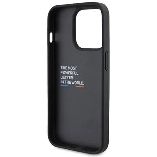 Etui BMW Leather Carbon na iPhone 15 Pro - czarne - Etui i futerały do telefonów - miniaturka - grafika 7