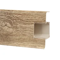 Listwy przypodłogowe - Vilo Listwa przypodłogowa PCV 6.6 cm 680 Esquero Dąb bursztynowy - miniaturka - grafika 1