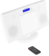 Radioodtwarzacze - Audizio Miniwieża HIFI Nimes CD tuner FM BT USB biała one size - miniaturka - grafika 1