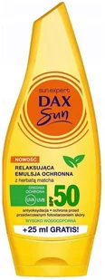 DAX Relaksująca emulsja ochronna SPF50 - Balsamy i kremy do opalania - miniaturka - grafika 1