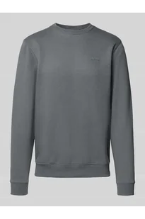 Bluza z okrągłym dekoltem i logo - Blend - Bluzy męskie - miniaturka - grafika 1