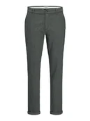 Spodnie męskie - Jack & Jones Spodnie chino "Marco" w kolorze khaki - miniaturka - grafika 1