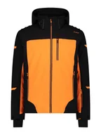 Kurtki narciarskie - CMP Kurtka narciarska w kolorze pomarańczowo-czarnym - miniaturka - grafika 1