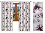 Zasłony - TKANINA ZASŁONA MATERIAŁ D00168/160 LAWENDA SZARA - miniaturka - grafika 1