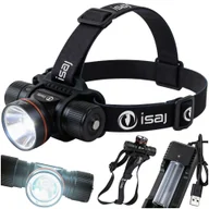 Latarki - ISAJ LATARKA CZOŁOWA LED AKUMULATOROWA MOCNA 1000lm HDLI1  - miniaturka - grafika 1