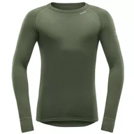 Koszulki sportowe męskie - DEVOLD Expedition Merino 235 Shirt Man forest M - miniaturka - grafika 1