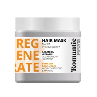 Romantic Professional Regenerate, maska do włosów, 500 ml - Maski do włosów - miniaturka - grafika 2