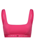 Stroje kąpielowe - Tommy Hilfiger - Damski góra od bikini, wyrazisty róż - miniaturka - grafika 1