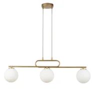 Lampy sufitowe - Tes lampa wisząca złota 3-punktowa 33633 Sigma - miniaturka - grafika 1