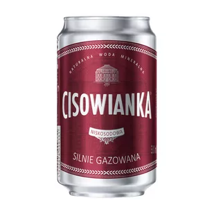 Cisowianka Naturalna woda mineralana silnie gazowana 330 ml - Woda - miniaturka - grafika 1