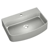 Umywalki - Axis Umywalka MOLAT 60 nablatowa granitowa szara - miniaturka - grafika 1