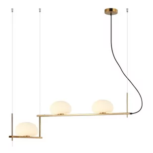 Lampa wisząca KERNIO PND-357783-BRO+W Italux - Lampy sufitowe - miniaturka - grafika 1