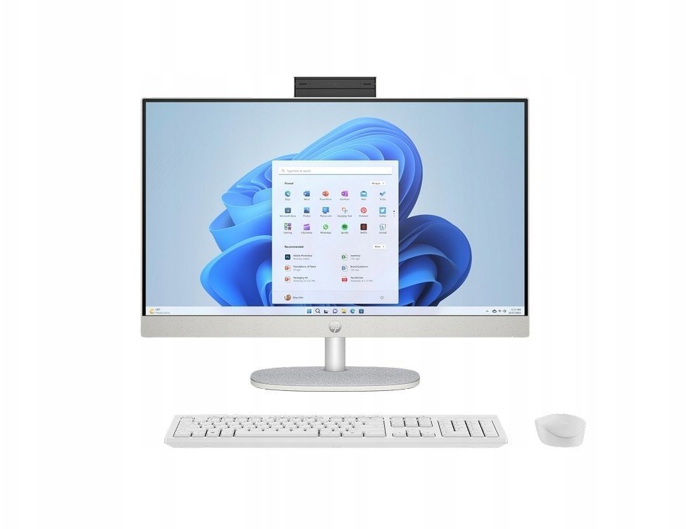 Komputer HP Komputer All-In-One HP 24-cr2002na / BN4N2EA / Ultra 5 / 8GB / 1TB / Intel UHD / FullHD / Win 11 / Biały