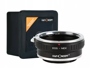 ADAPTER redukcja SONY NEX E-MOUNT na CANON EOS EF - Paski, szelki, uprzęże foto - miniaturka - grafika 1