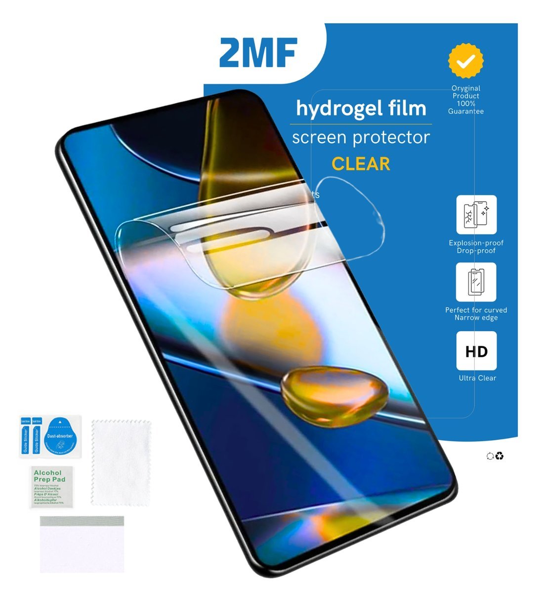 Folia ochronna hydrożelowa do NOKIA G42 5G na ekran mocna wytrzymała TPU