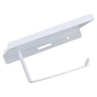 Ręczniki - Uchwyt na papier toaletowy Półka na telefon, półka na papier toaletowy, półka na papier toaletowy, wieszak na ręczniki, półka na ręczniki łazienkowe, uchwyt na papier toaletowy z półką - miniaturka - grafika 1