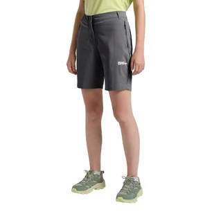 Damskie szorty Jack Wolfskin HIKEOUT SHORTS W black - 46 - Spodenki damskie - miniaturka - grafika 1