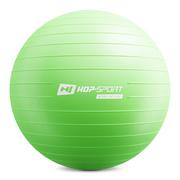 Piłki do ćwiczeń - Hop-Sport Piłka fitness 55cm z pompką - zielona - miniaturka - grafika 1
